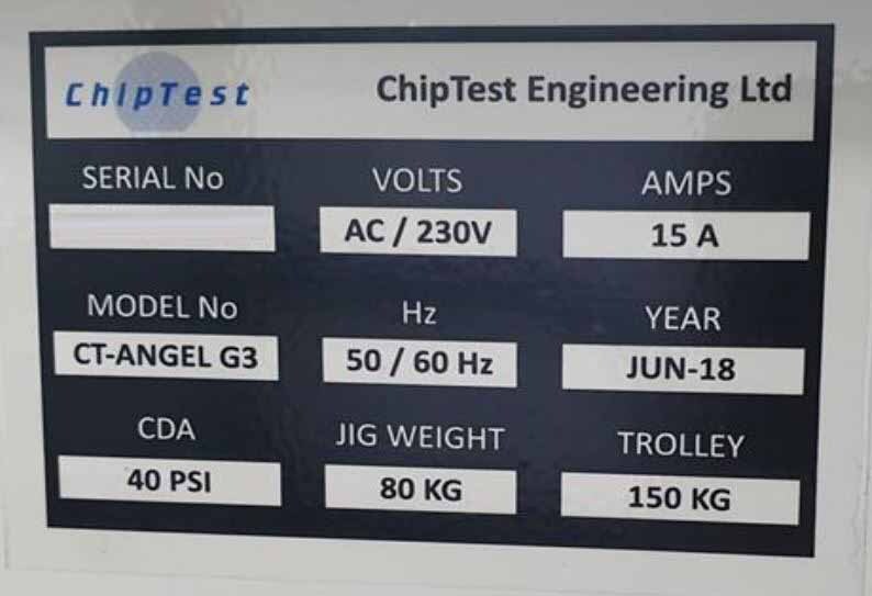 Photo Used CHIPTEST CT-Angel G3 For Sale