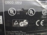 Photo Used CISCO 12012 For Sale