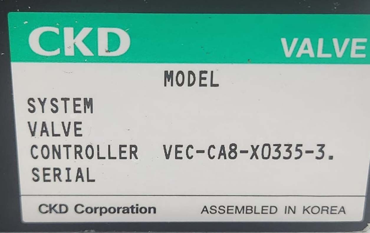 사진 사용됨 CKD VEC-CA8-X0225-3 판매용