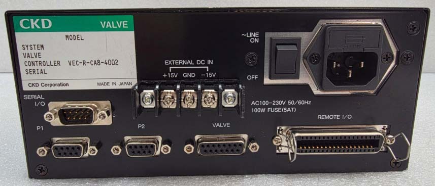 Photo Used CKD VEC-R-CA8-4002 For Sale