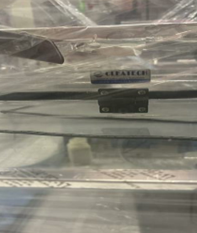 사진 사용됨 CLEATECH Clear plastic glovebox 판매용