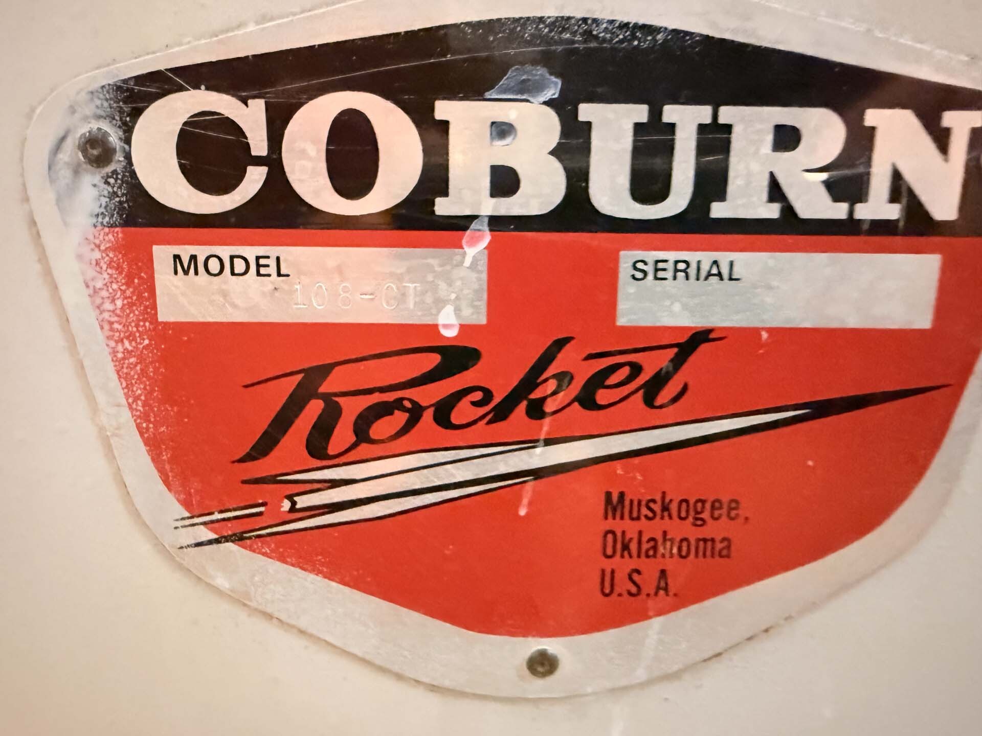 图为 已使用的 COBURN 108-CT 待售