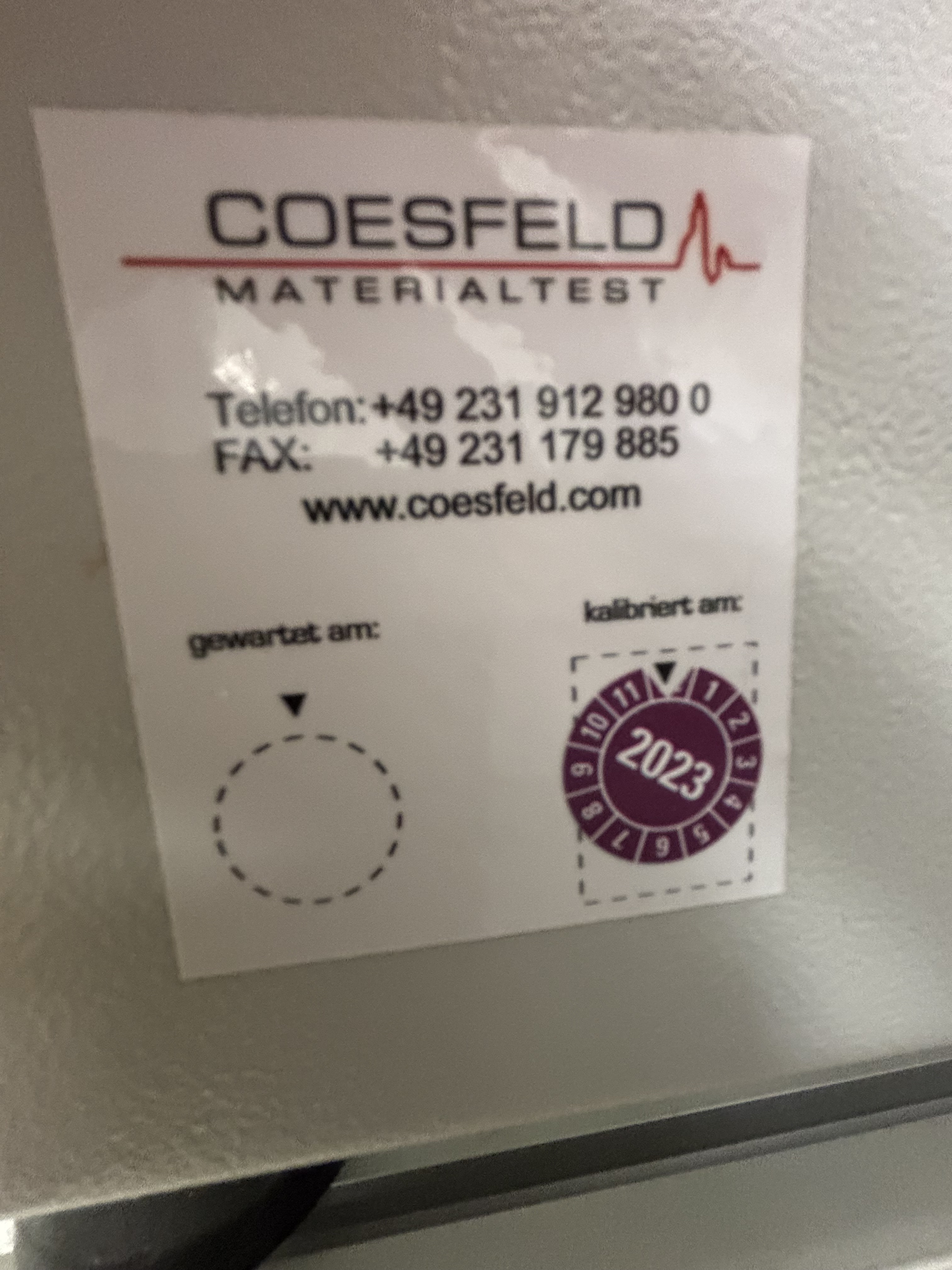 Foto Verwendet COESFELD iCP 4030 Zum Verkauf