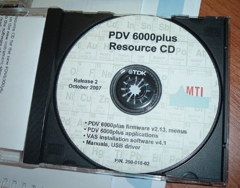 Photo Used COGENT ENVIRONMENTAL PDV 6000 Plus For Sale