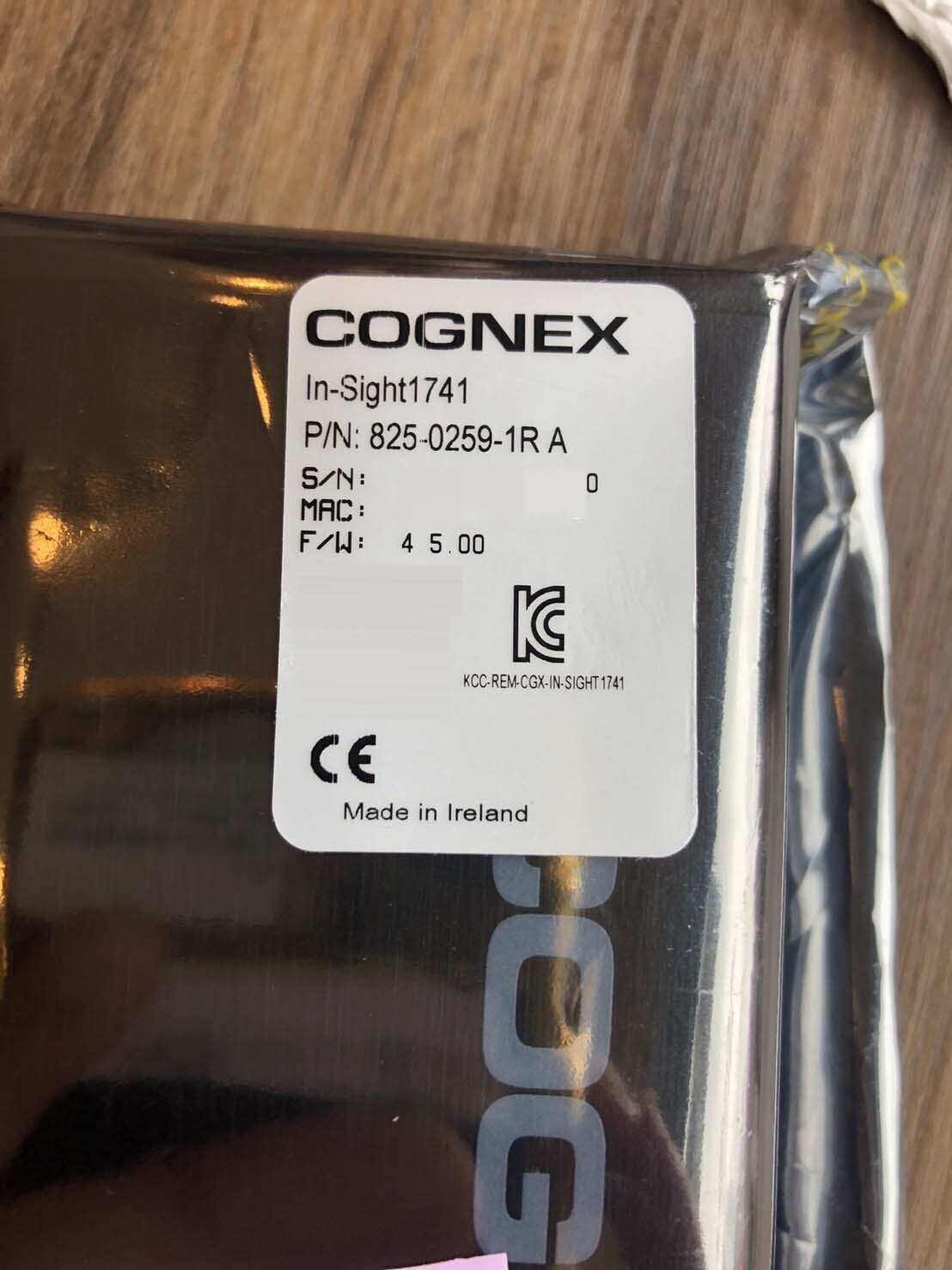 Photo Used COGNEX 825-0259-1R A For Sale