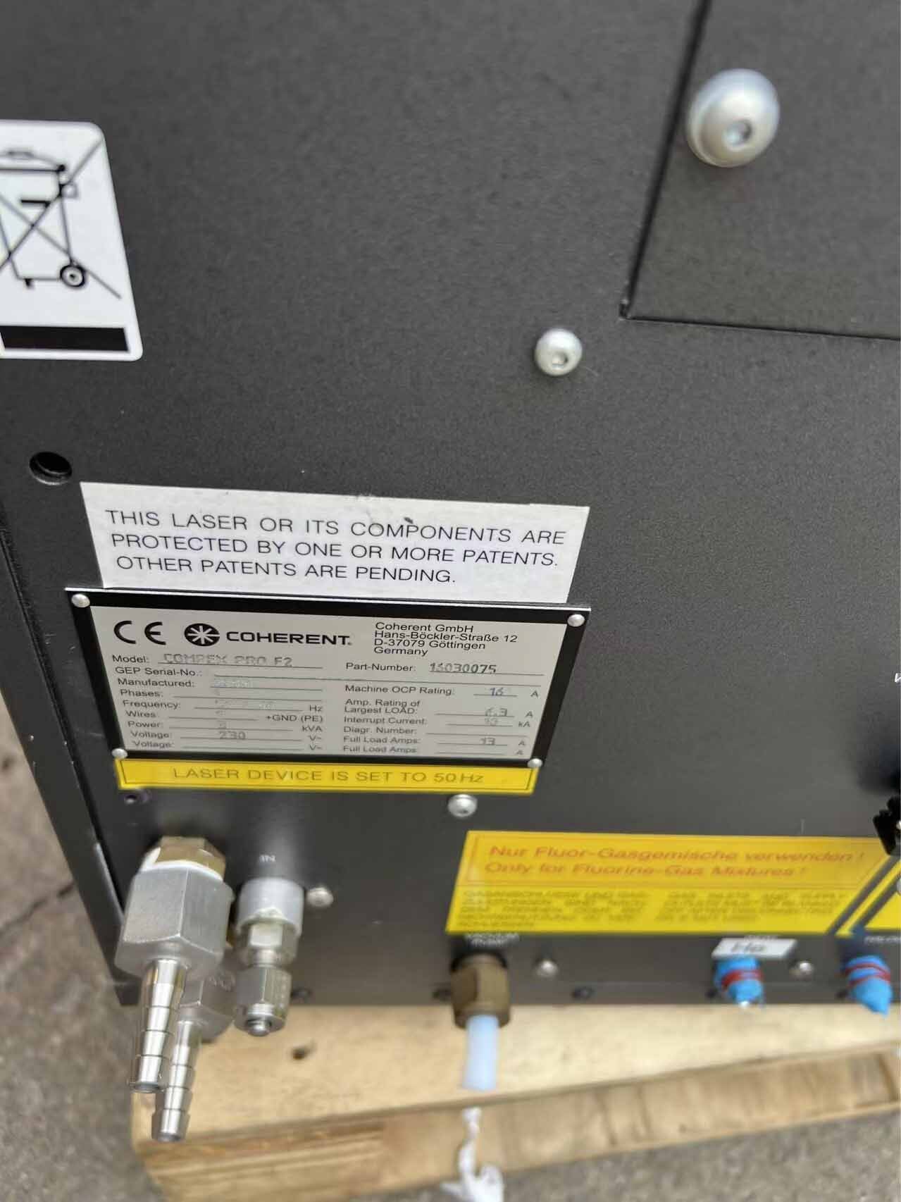 Photo Used COHERENT COMPex Pro For Sale
