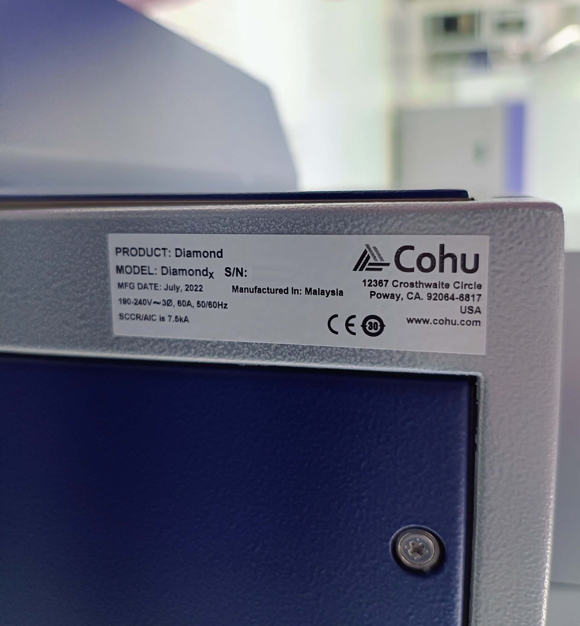 フォト（写真） 使用される COHU Diamond X 販売のために