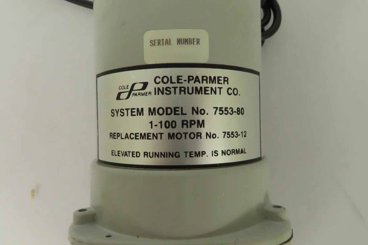 사진 사용됨 COLE PARMER 7553-80 판매용