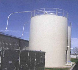 Photo Used COLUMBIAN TECTANK Silo For Sale