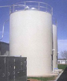 Photo Used COLUMBIAN TECTANK Silo For Sale