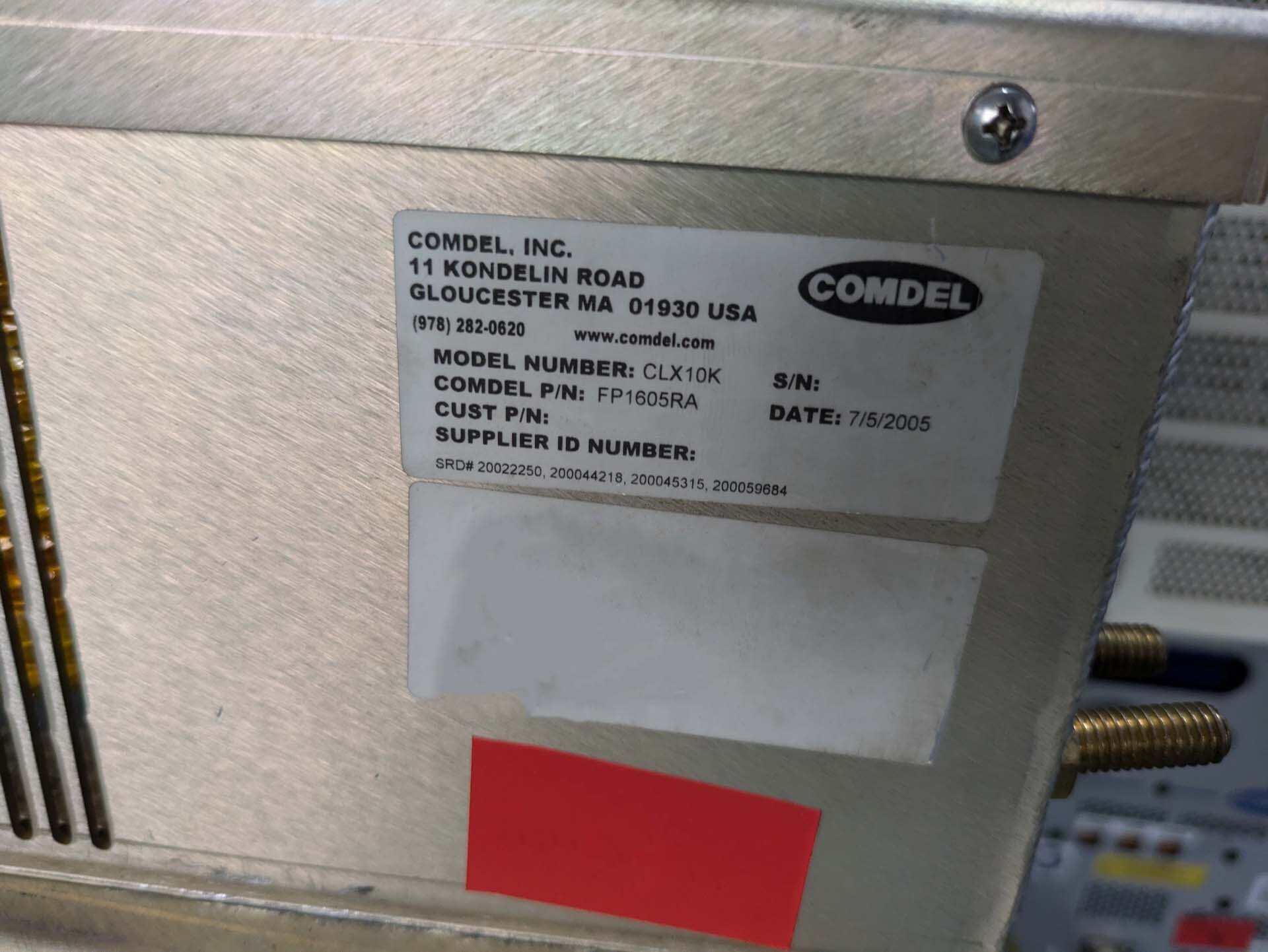 사진 사용됨 COMDEL CLX-10K 판매용