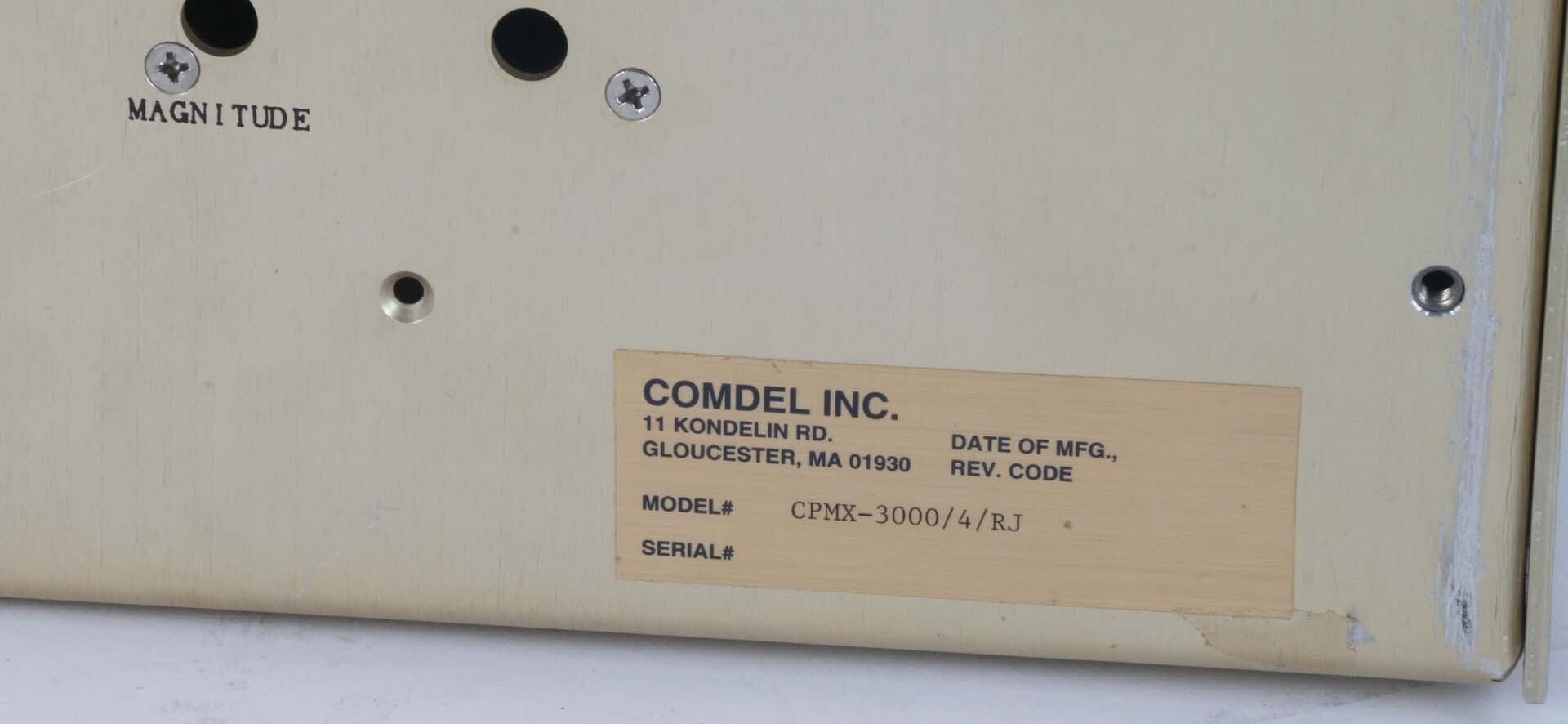 Photo Used COMDEL CPMX-3000/4/RJ For Sale