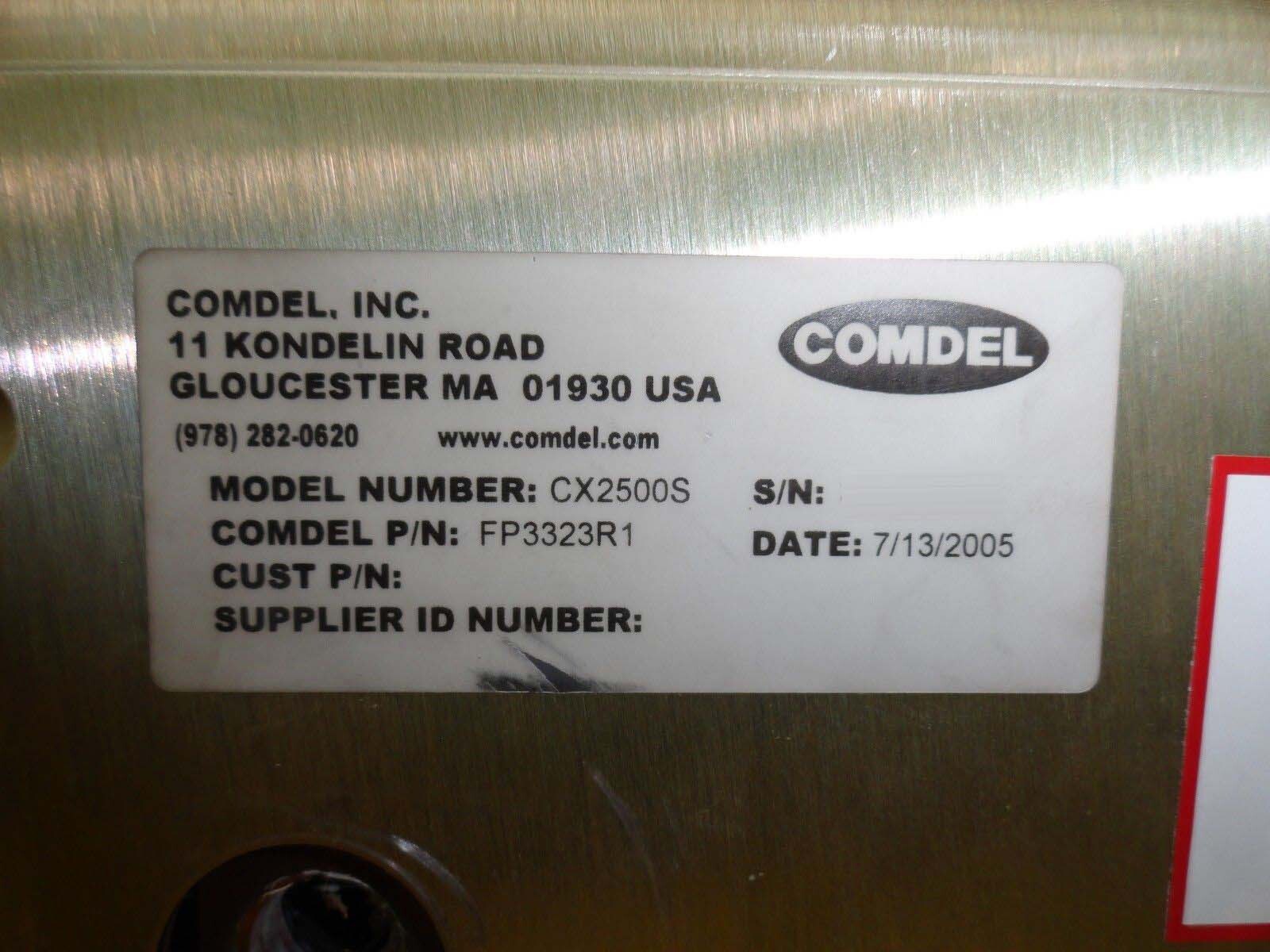 フォト（写真） 使用される COMDEL CX 2500S 販売のために