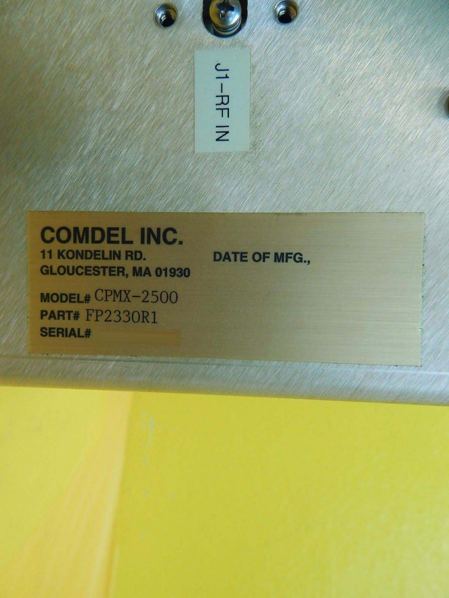 フォト（写真） 使用される COMDEL Match Pro CPMX-2500 販売のために