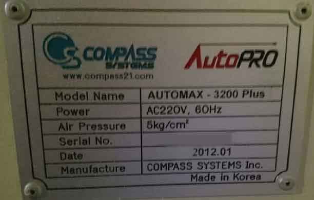 Photo Used COMPASS AUTOMAX 3200 Plus For Sale