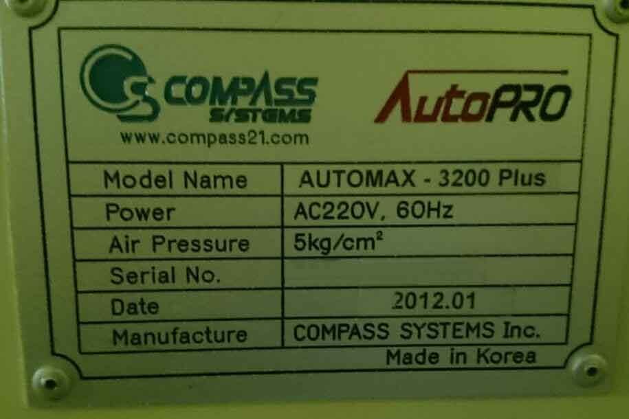 Photo Used COMPASS AUTOMAX 3200 Plus For Sale