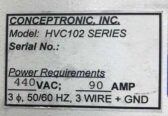 圖為 已使用的 CONCEPTRONIC HVC 102 待售