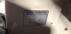 Photo Used CONTACT SYSTEMS CS 400 For Sale