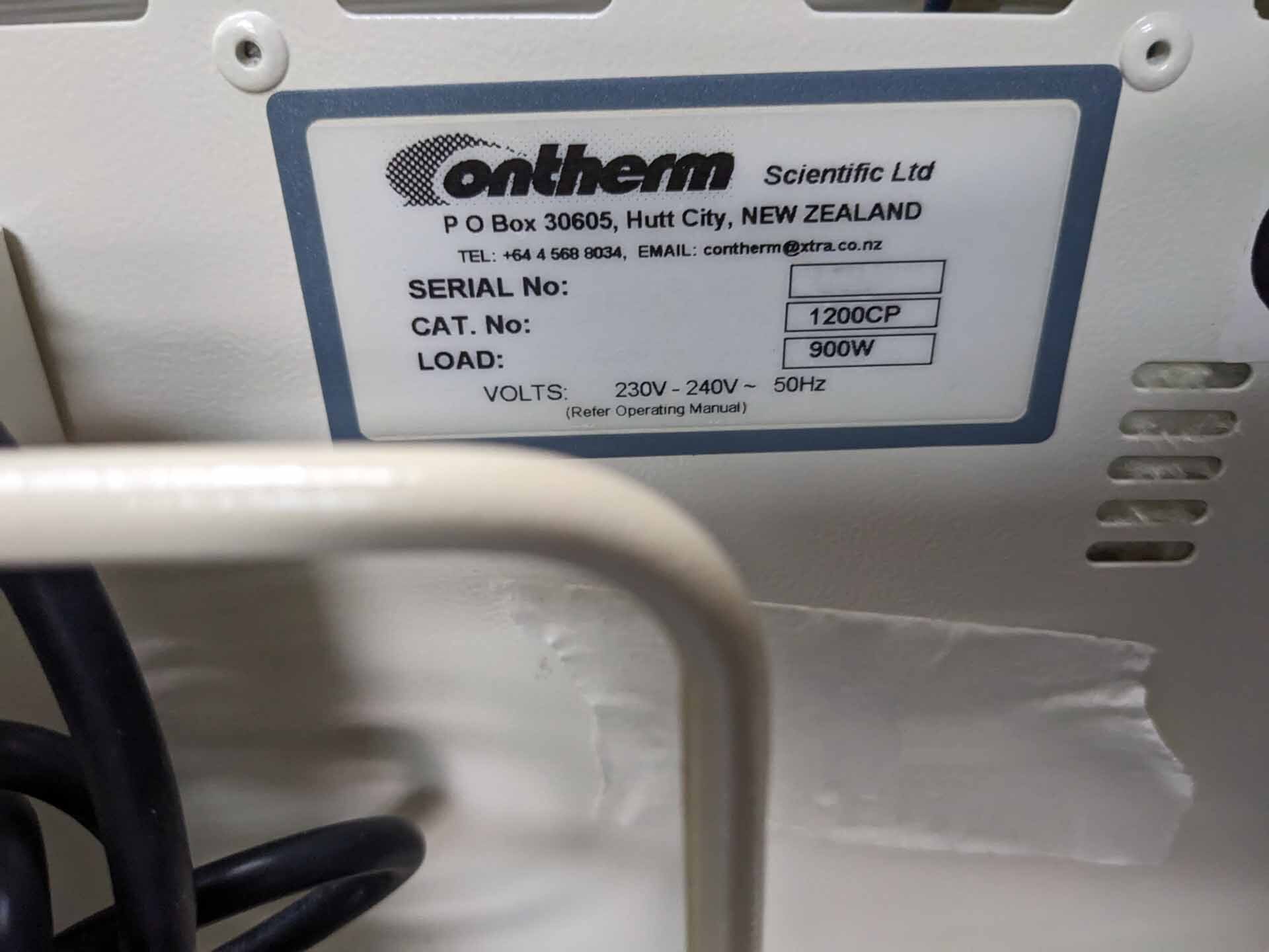 Photo Used CONTHERM SCIENTIFIC 1200CP For Sale