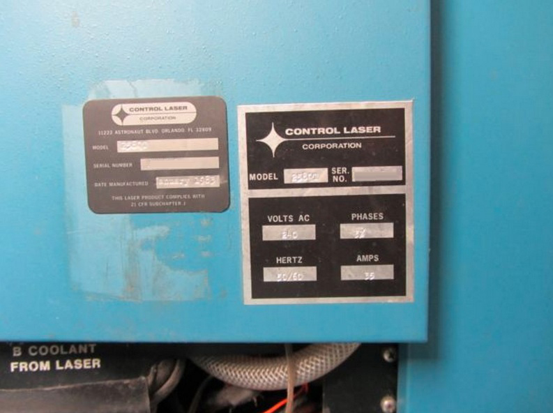 Photo Used CONTROL LASER 258 QT For Sale