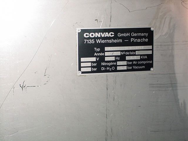 圖為 已使用的 CONVAC 6000 待售