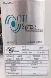 圖為 已使用的 CONVEYOR TECHNOLOGIES / CTI MDS-6M-UL 待售