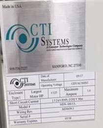 사진 사용됨 CONVEYOR TECHNOLOGIES / CTI MDS-6M-UL 판매용