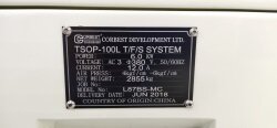 图为 已使用的 CORBEST TSOP-100L 待售