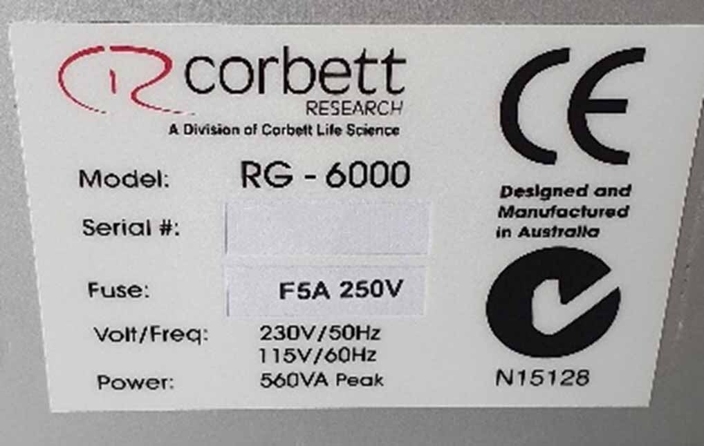 corbett research rotor gene 6000