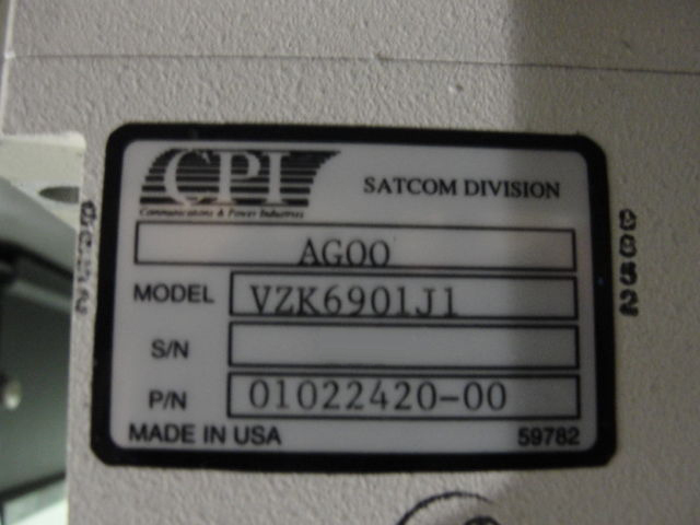フォト（写真） 使用される CPI VZK-6901J1 販売のために