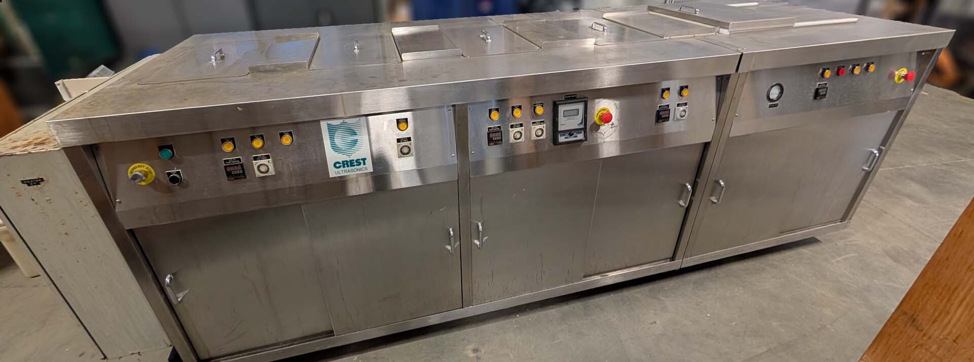 Photo Utilisé CREST ULTRASONICS 5 Stage optimum console À vendre