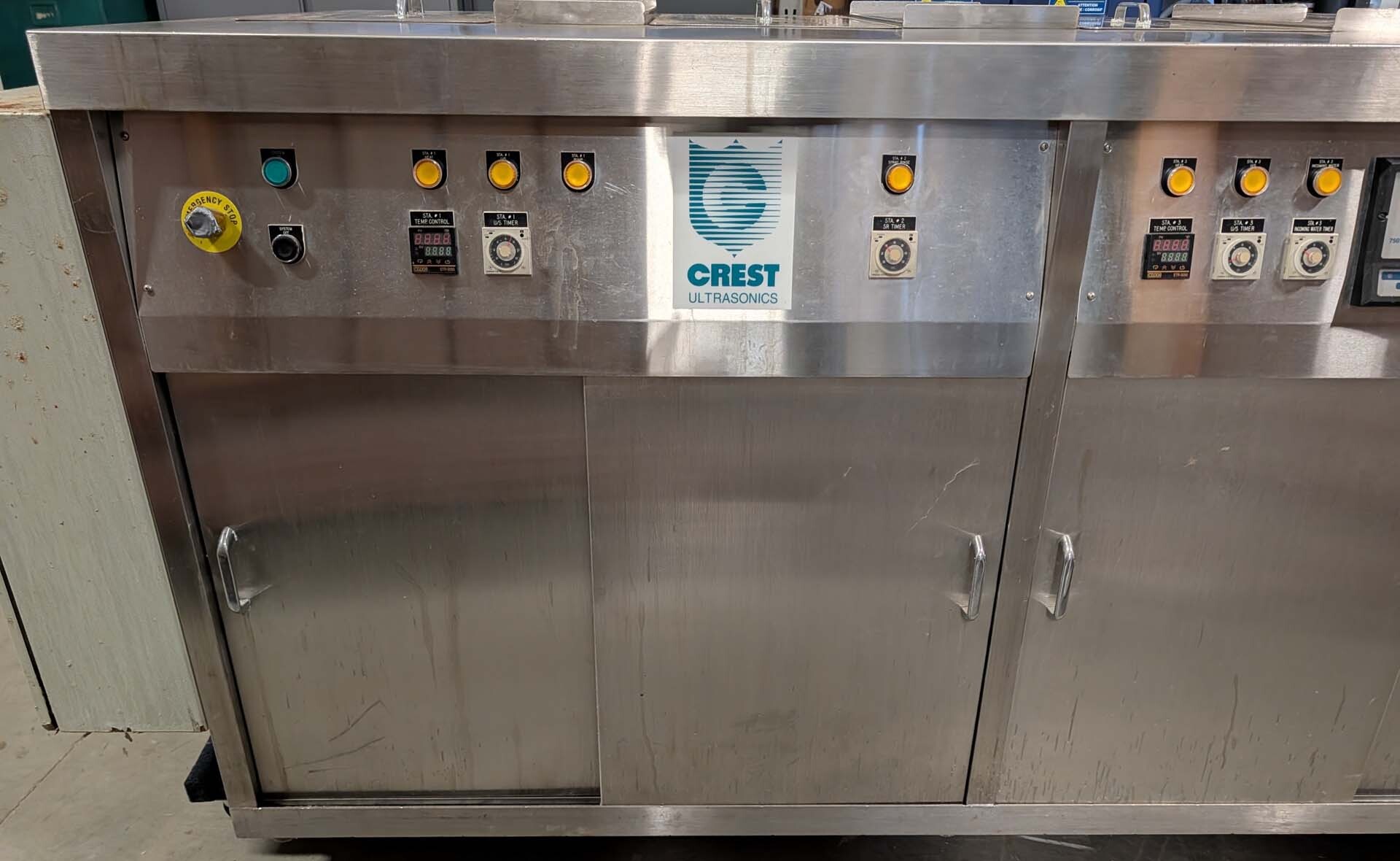 Photo Utilisé CREST ULTRASONICS 5 Stage optimum console À vendre