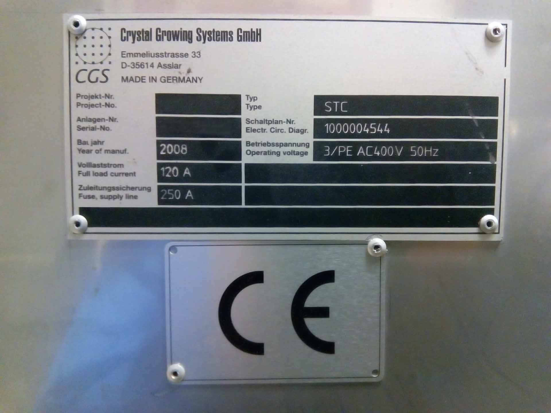 사진 사용됨 PVA / CRYSTAL GROWING SYSTEMS / CGS STC76KHITMP 판매용