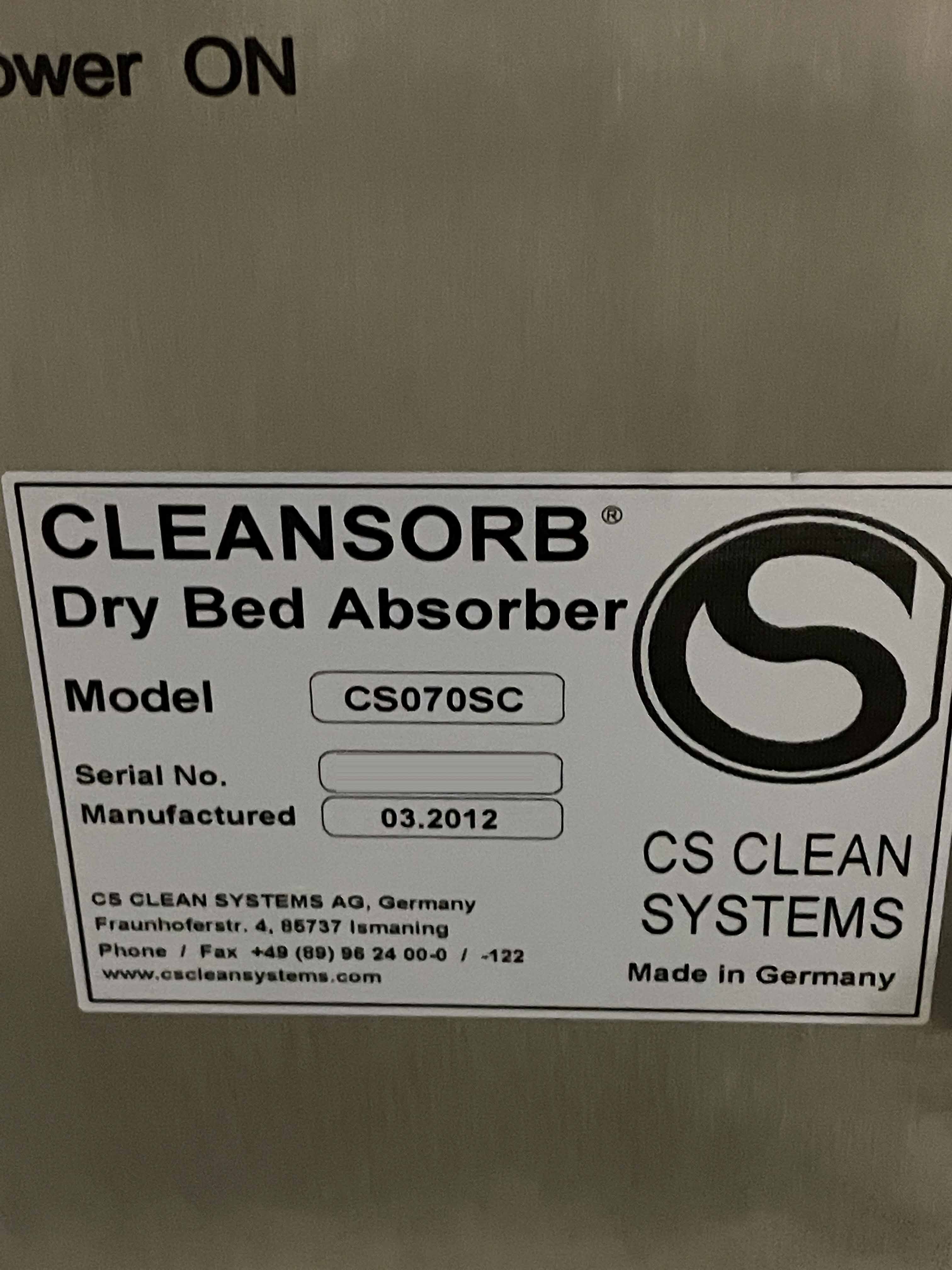 Photo Used CS CLEAN SYSTEMS GMBH CS070SC For Sale