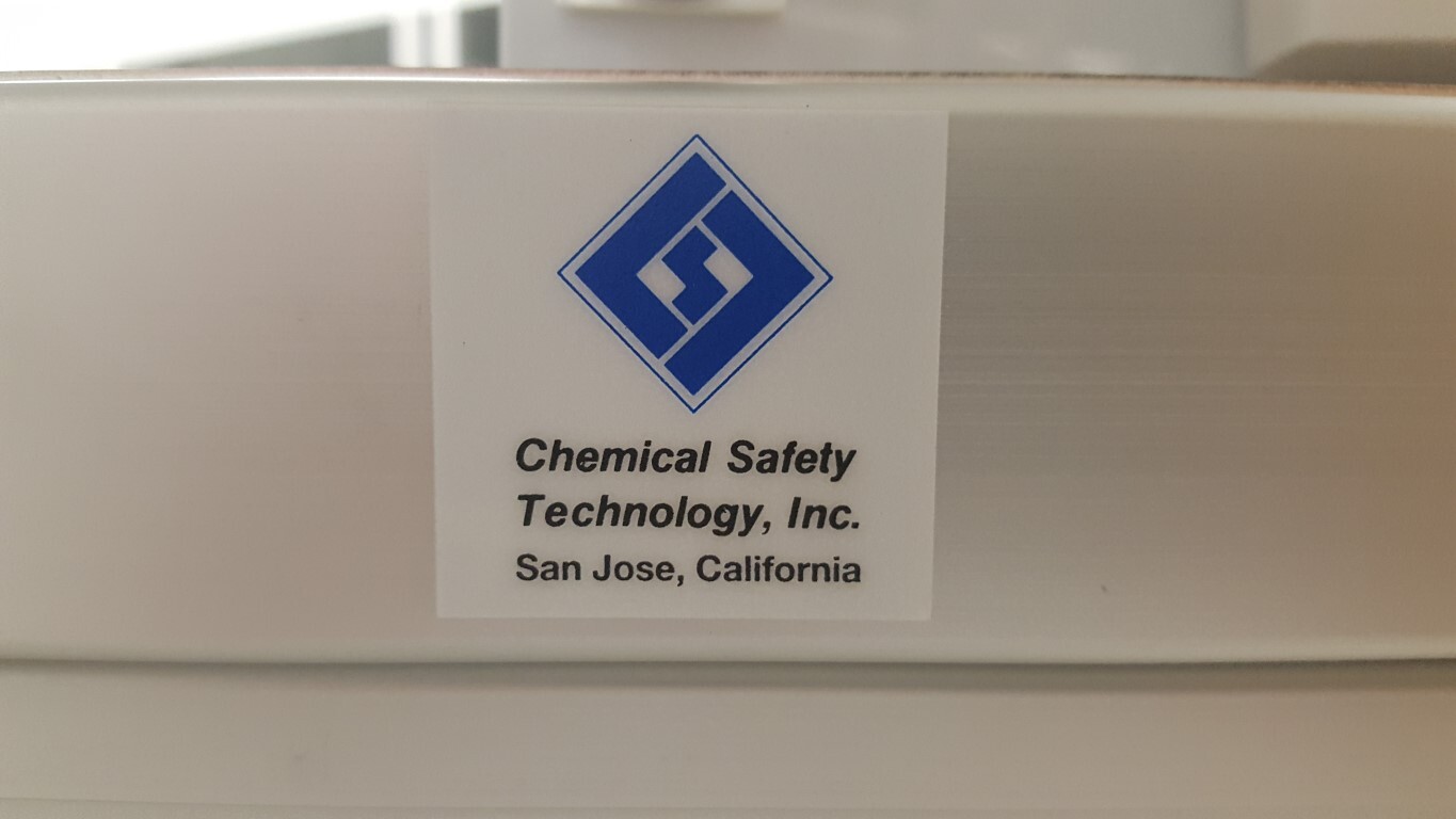 Photo Used CSTI / CHEMICAL SAFETY TECHNOLOGY INC FRIT For Sale