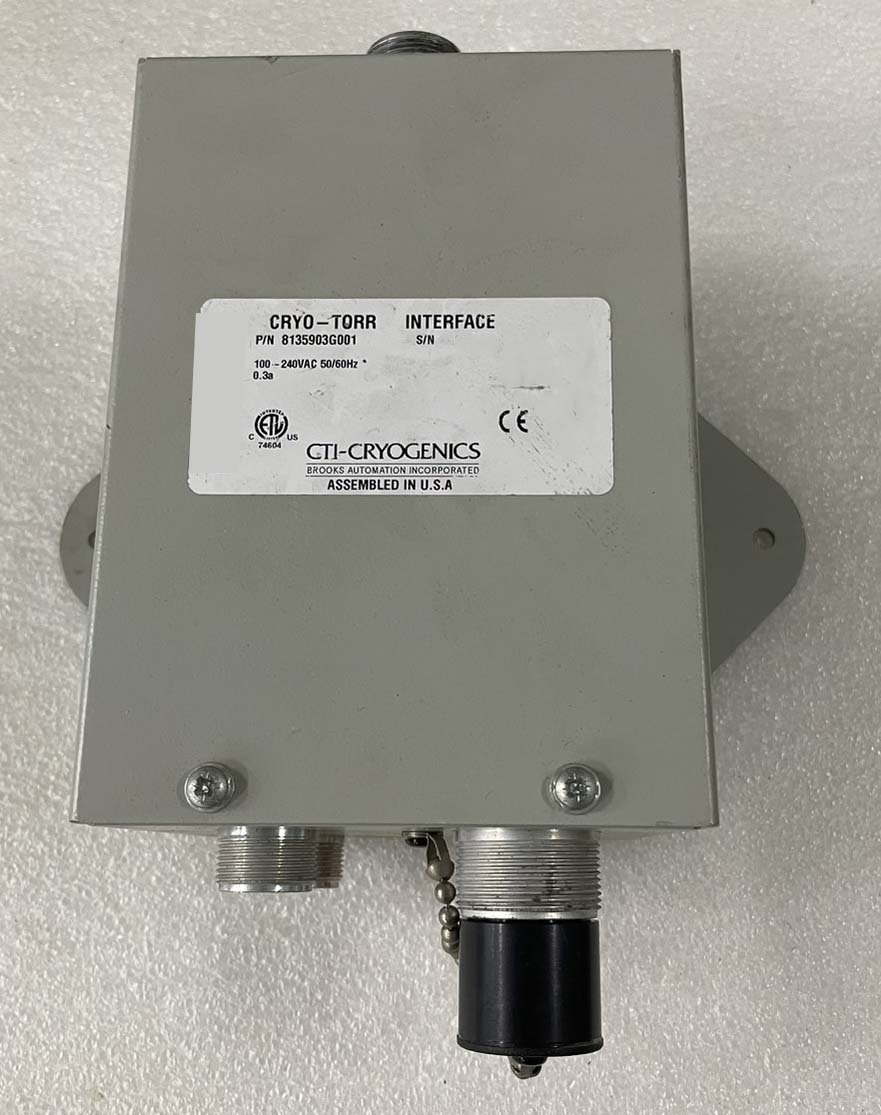 Foto Verwendet CTI-CRYOGENICS 8135903G001 Zum Verkauf