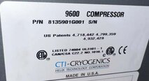 사진 사용됨 CTI-CRYOGENICS 9600 판매용