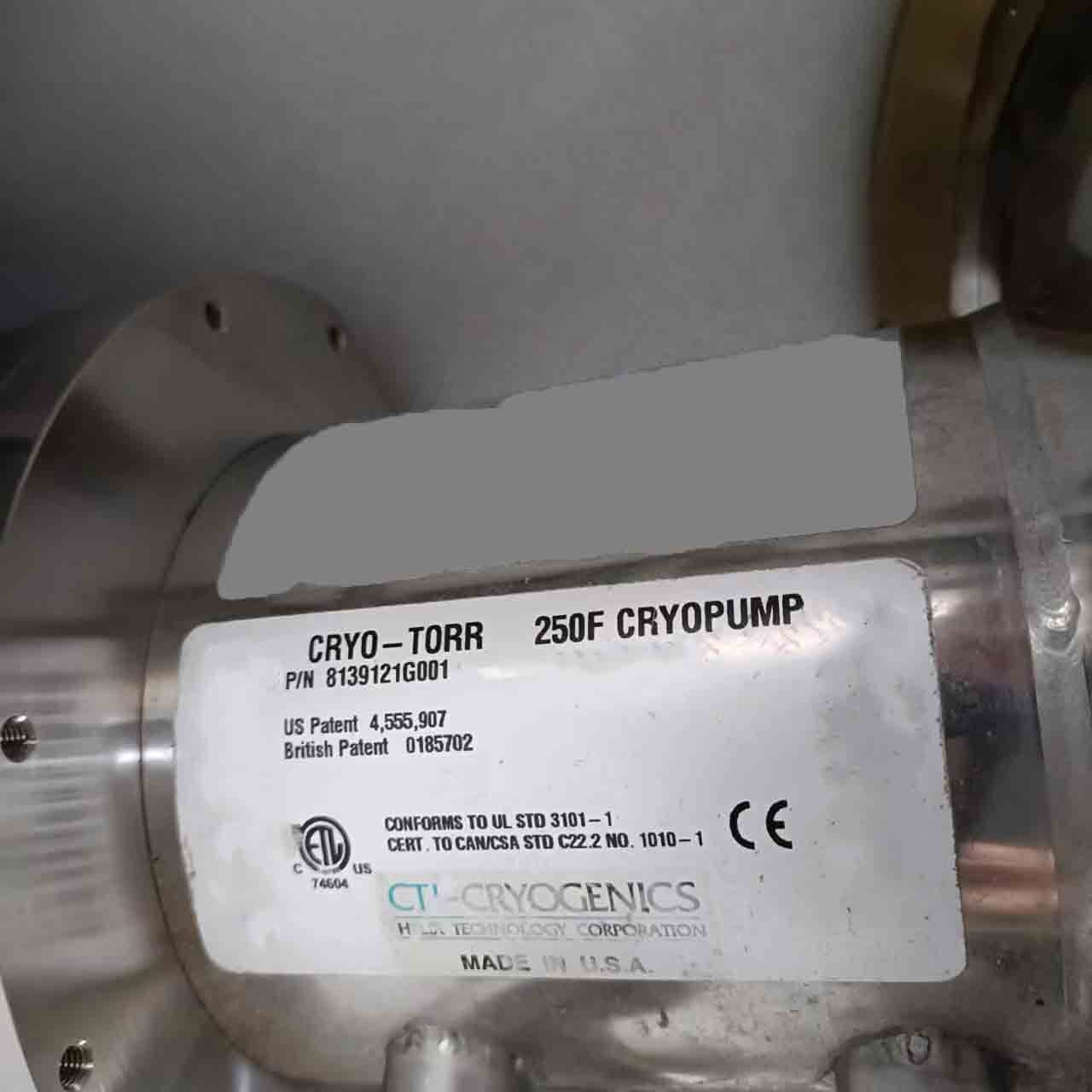 사진 사용됨 CTI-CRYOGENICS Cryo-Torr 250F 판매용