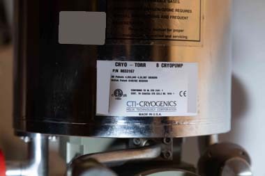 Photo Used CTI-CRYOGENICS Cryo-Torr 8 For Sale