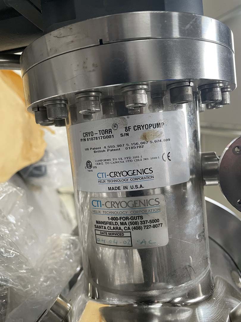 Foto Verwendet CTI-CRYOGENICS Cryo-Torr 8F Zum Verkauf