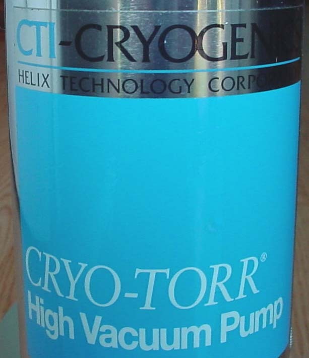 圖為 已使用的 CTI-CRYOGENICS Cryotorr 100 Cryopump 待售