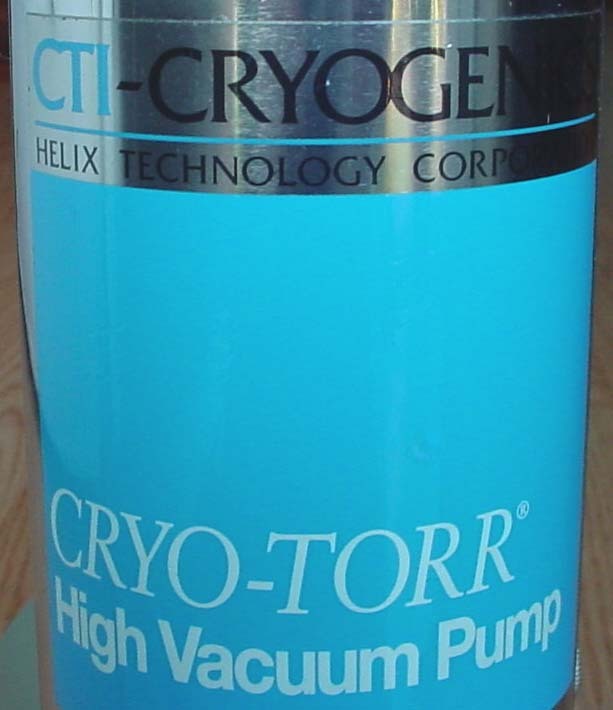 Photo Utilisé CTI-CRYOGENICS Cryotorr 100 Cryopump À vendre