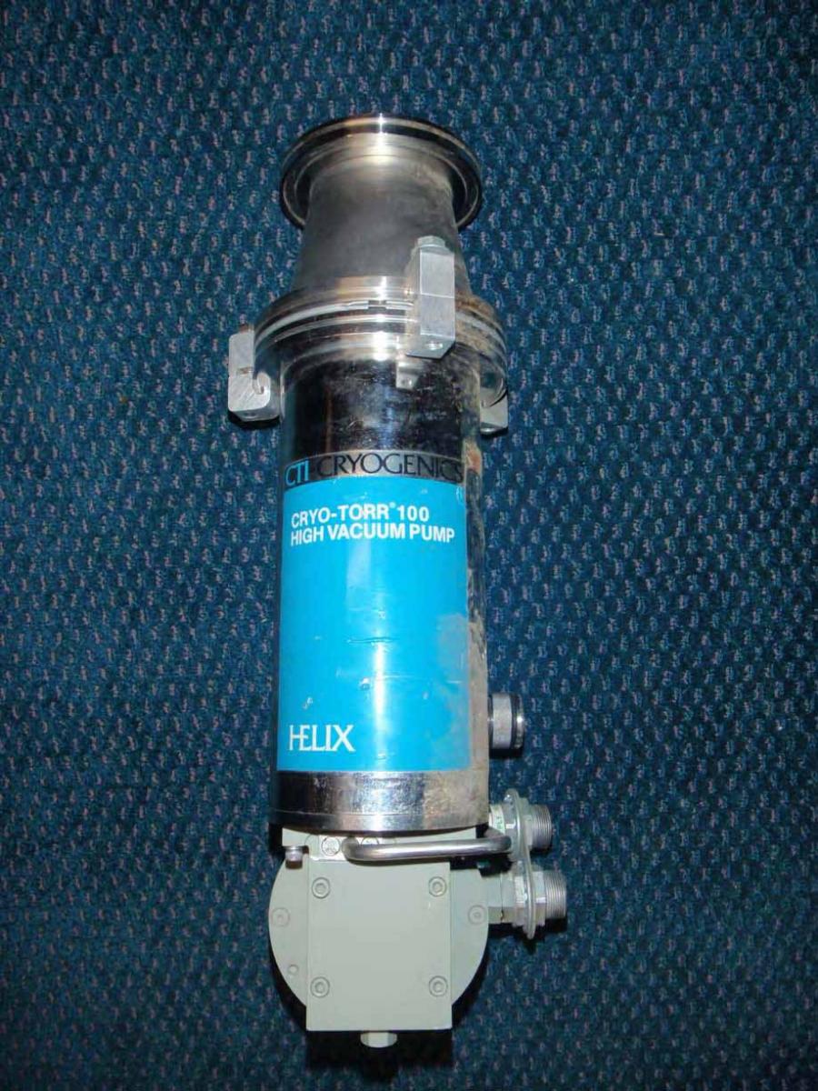 Foto Verwendet CTI-CRYOGENICS Cryotorr 100 Zum Verkauf