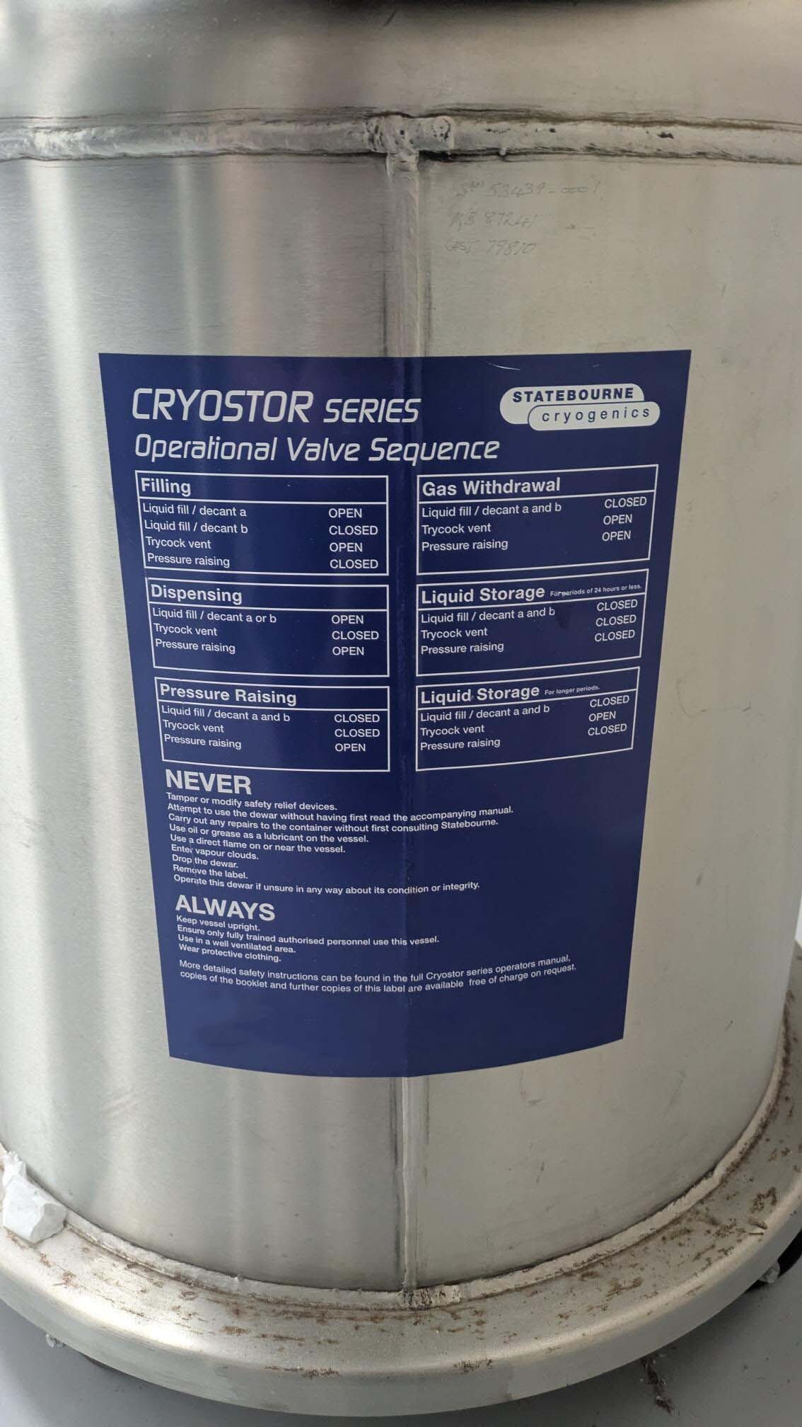 圖為 已使用的 CTI-CRYOGENICS CS60 待售