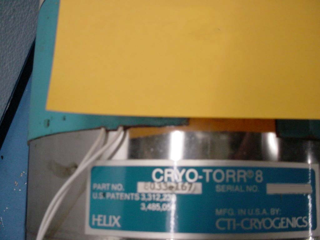 사진 사용됨 CTI-CRYOGENICS Lot of (22) Cryo pumps 판매용