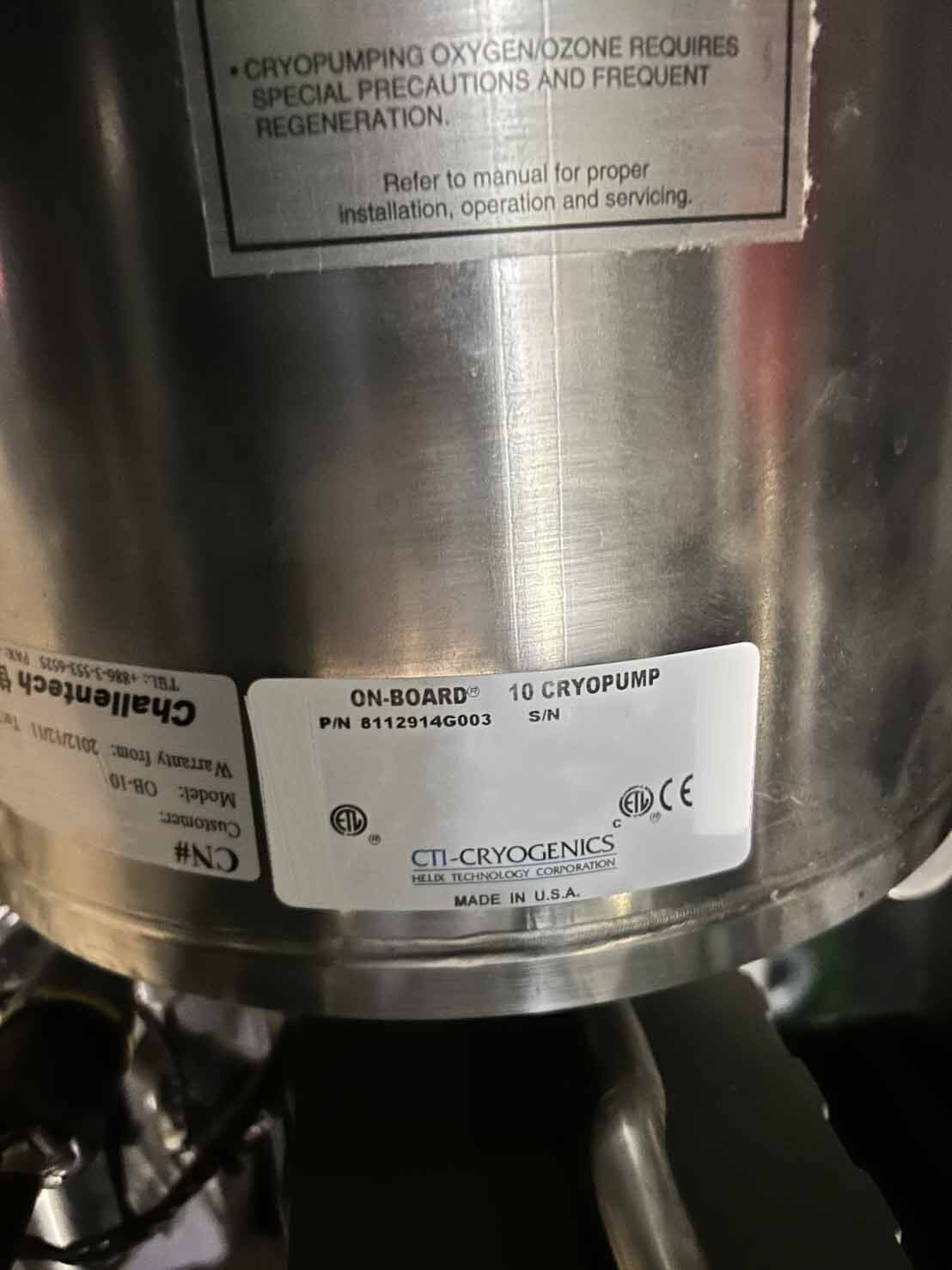 图为 已使用的 CTI-CRYOGENICS OB-10 待售