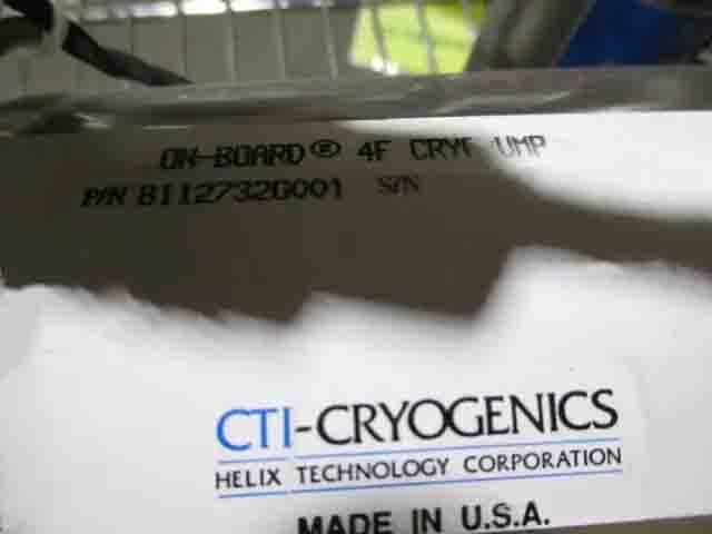 圖為 已使用的 CTI-CRYOGENICS OB-4F (On-Board) 待售
