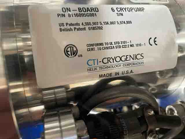 Photo Used CTI-CRYOGENICS OB-6 (On-Board) For Sale