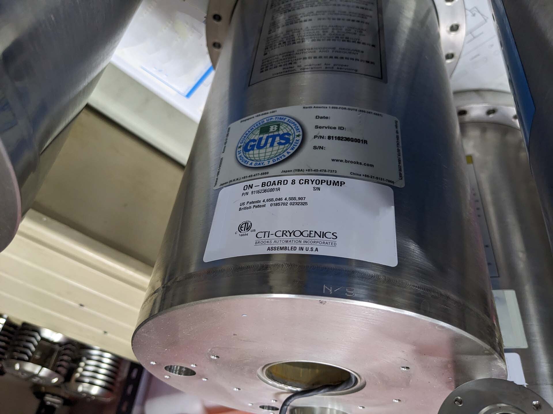 Foto Verwendet CTI-CRYOGENICS OB-8 Zum Verkauf