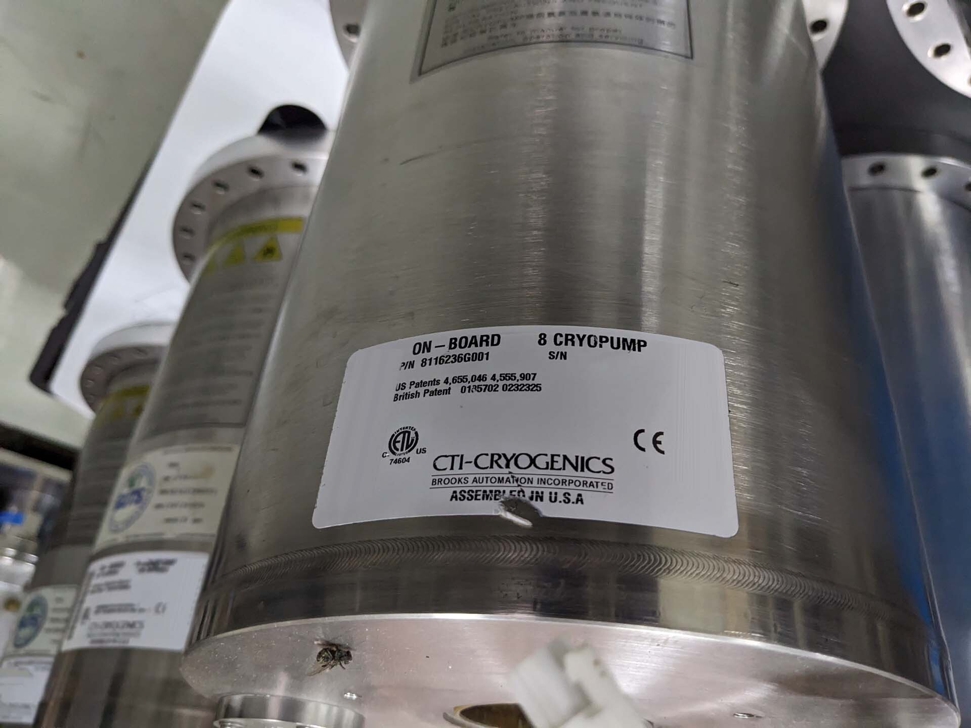 Photo Used CTI-CRYOGENICS OB-8 For Sale